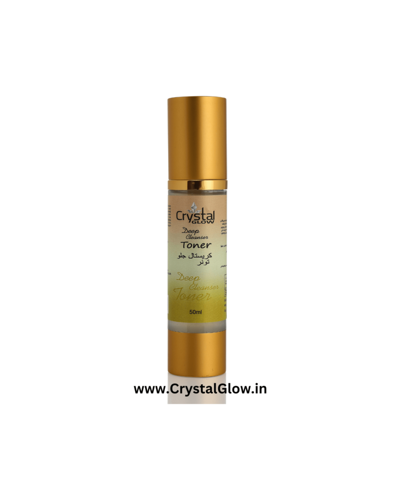 Crystal Glow Face Toner And Cleanser 50ml - Image 2