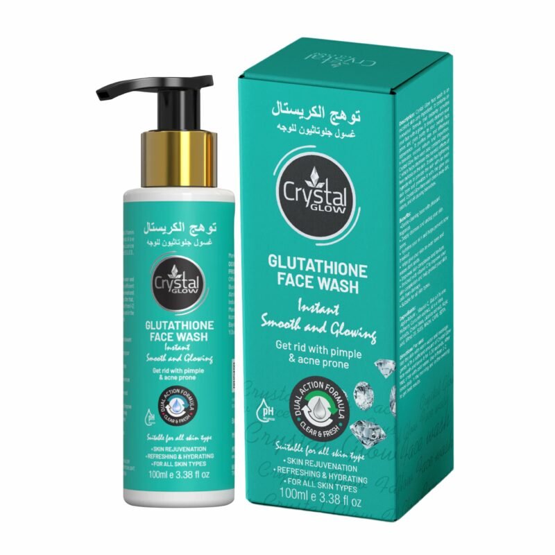 Crystal Glow Brightening Face Wash 100ml - Image 3