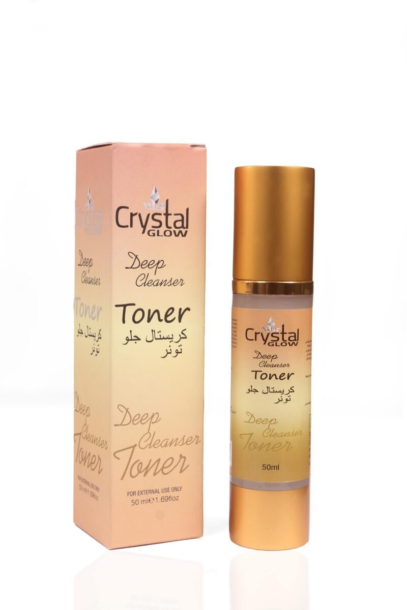 Crystal Glow Face Toner And Cleanser 50ml - Image 4