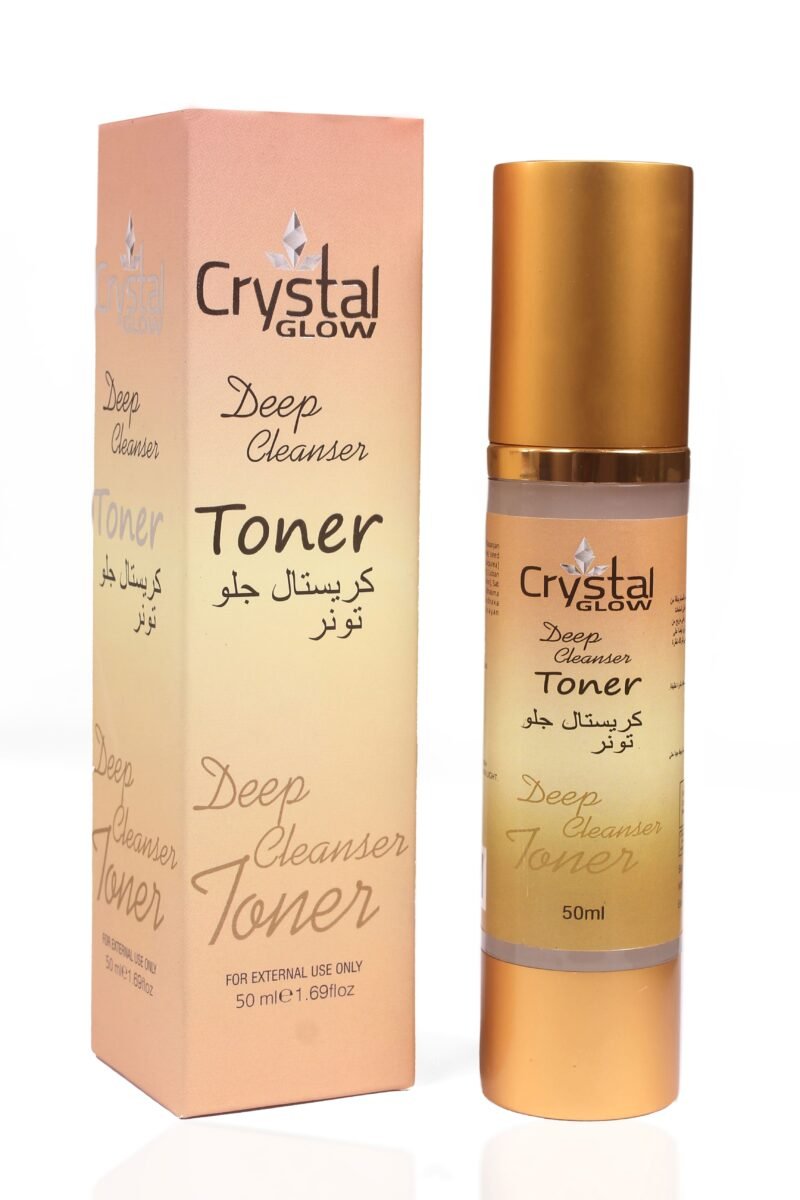 Crystal Glow Face Toner And Cleanser 50ml - Image 3