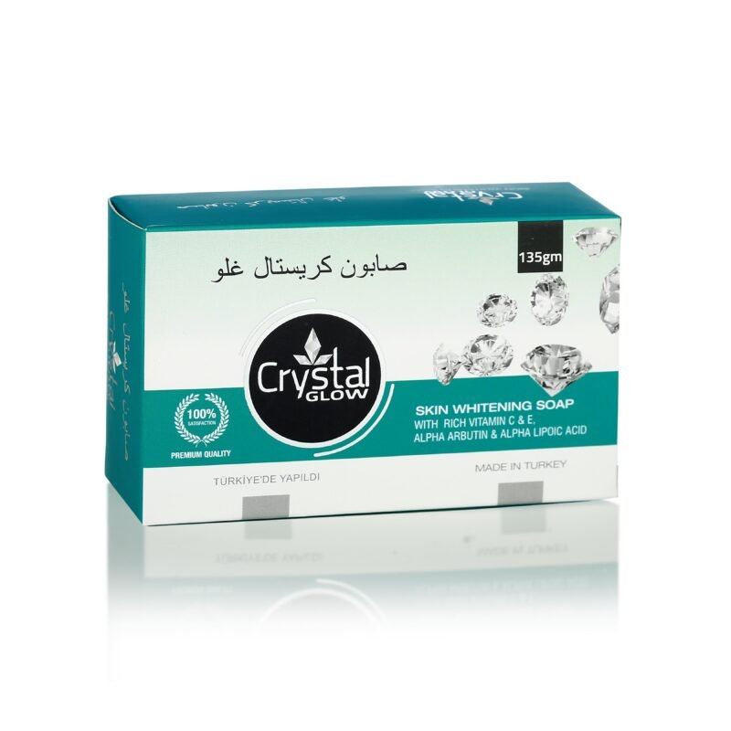 Crystal Glow Skin Brightening Soap 135gm - Image 4